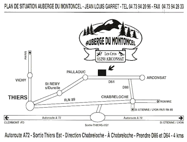 auberge du montoncel